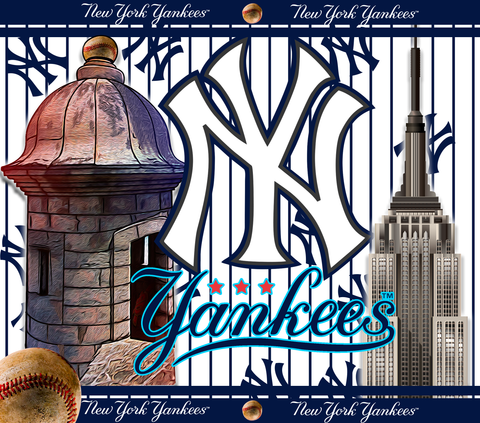 Vaso de 20 Oz NY Yankees