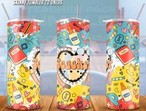 Tumbler de 20 oz de Teachers notes