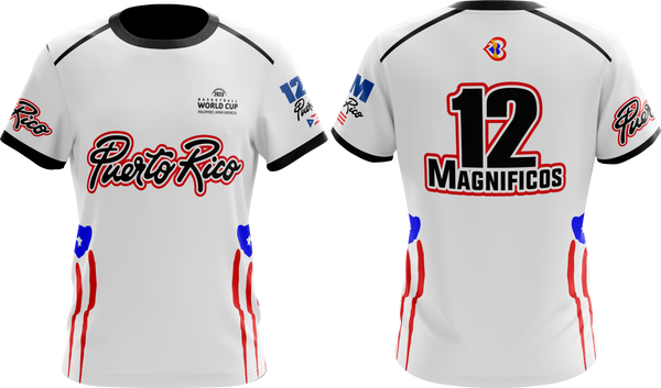 2023 Puerto Rico 12 Magníficos Round Neck T Shirt