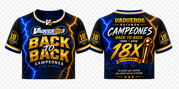 Camiseta Vaqueros Campeones Back2Back