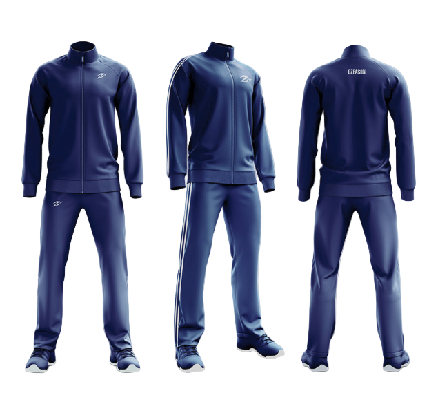 Taino Sports Conjunto Deportivo de dos piezas. Jacket con zipper y pantalón largo