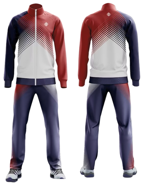 Taino Sports Conjunto Deportivo de dos piezas. Jacket con zipper y pantalón largo