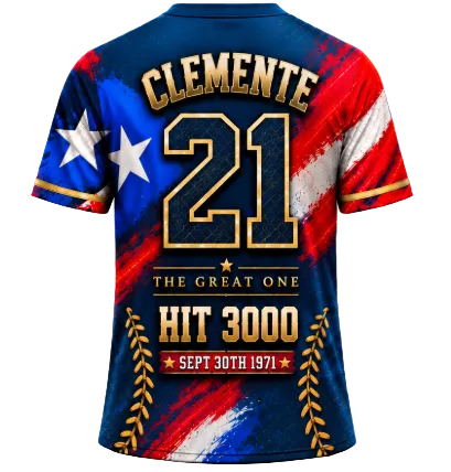 Camiseta Clemente Hit 3000 - Vista espalda