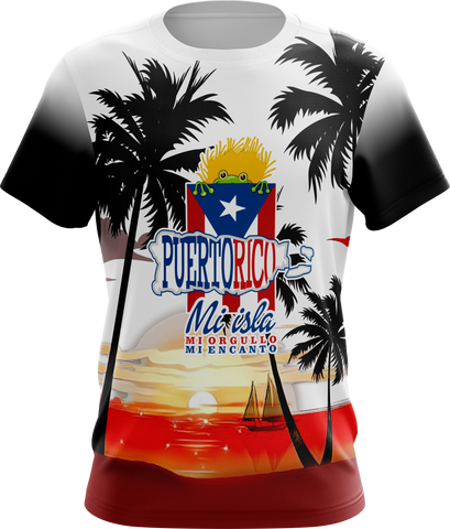 2109 - Puerto Rico Mi Isla Dry Fit Shirt