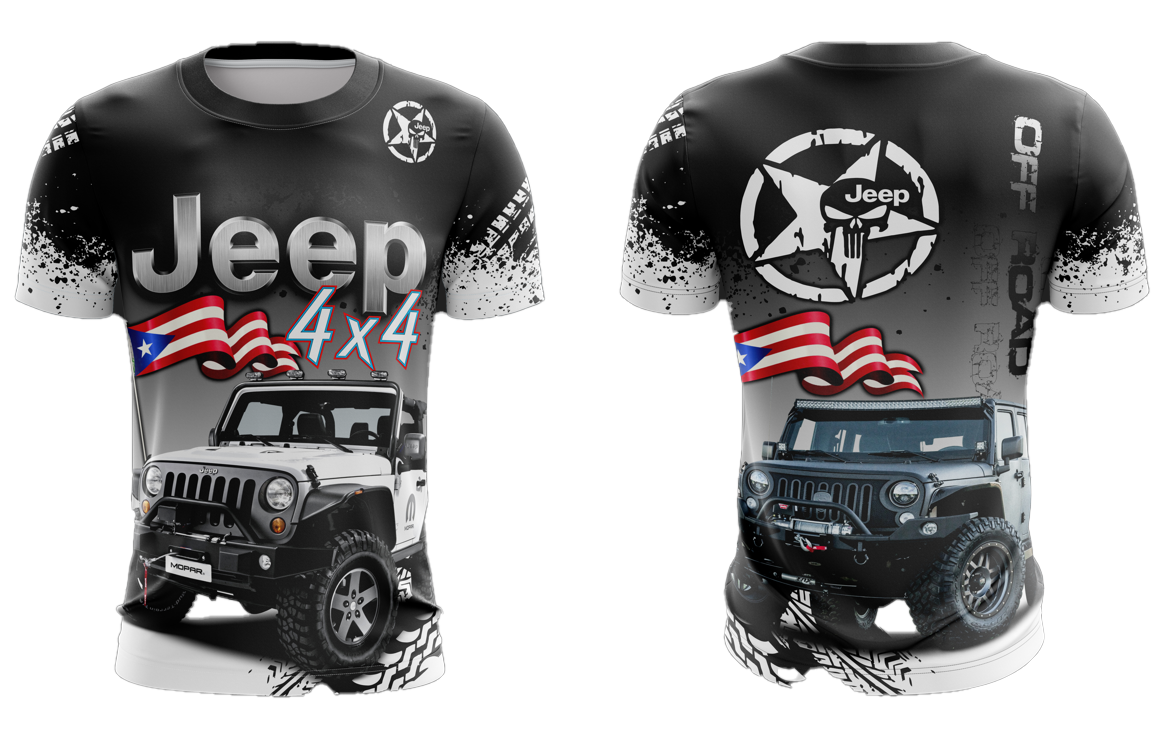 *2023 Puerto Rico Jeep T Shirt