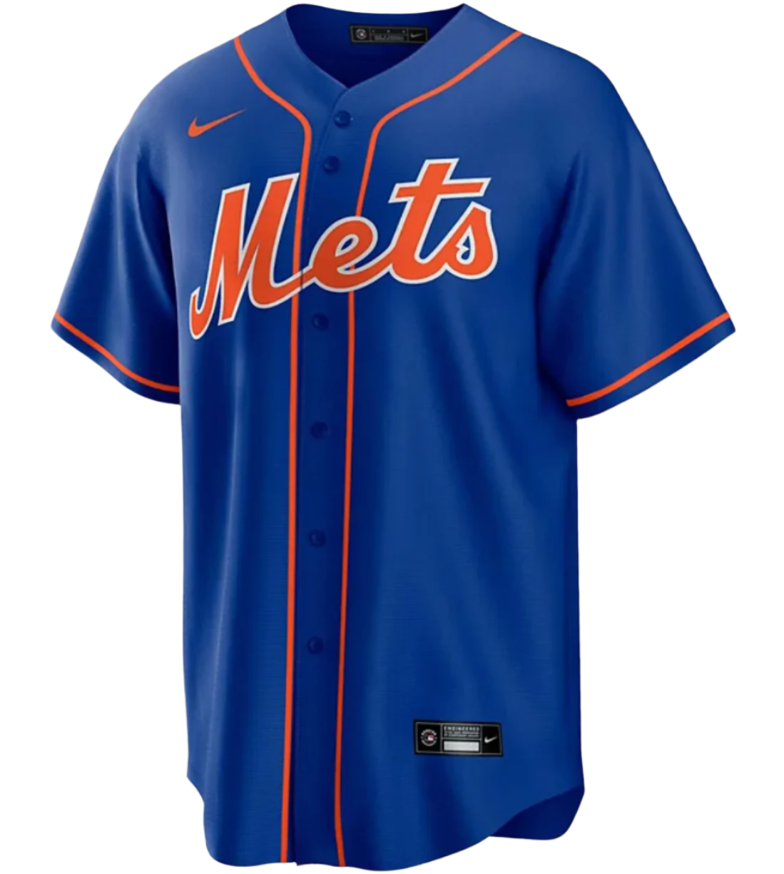 Camiseta Azul Nueva York Mets "El Capitan" #12 – Transpirable, Secado Rápido