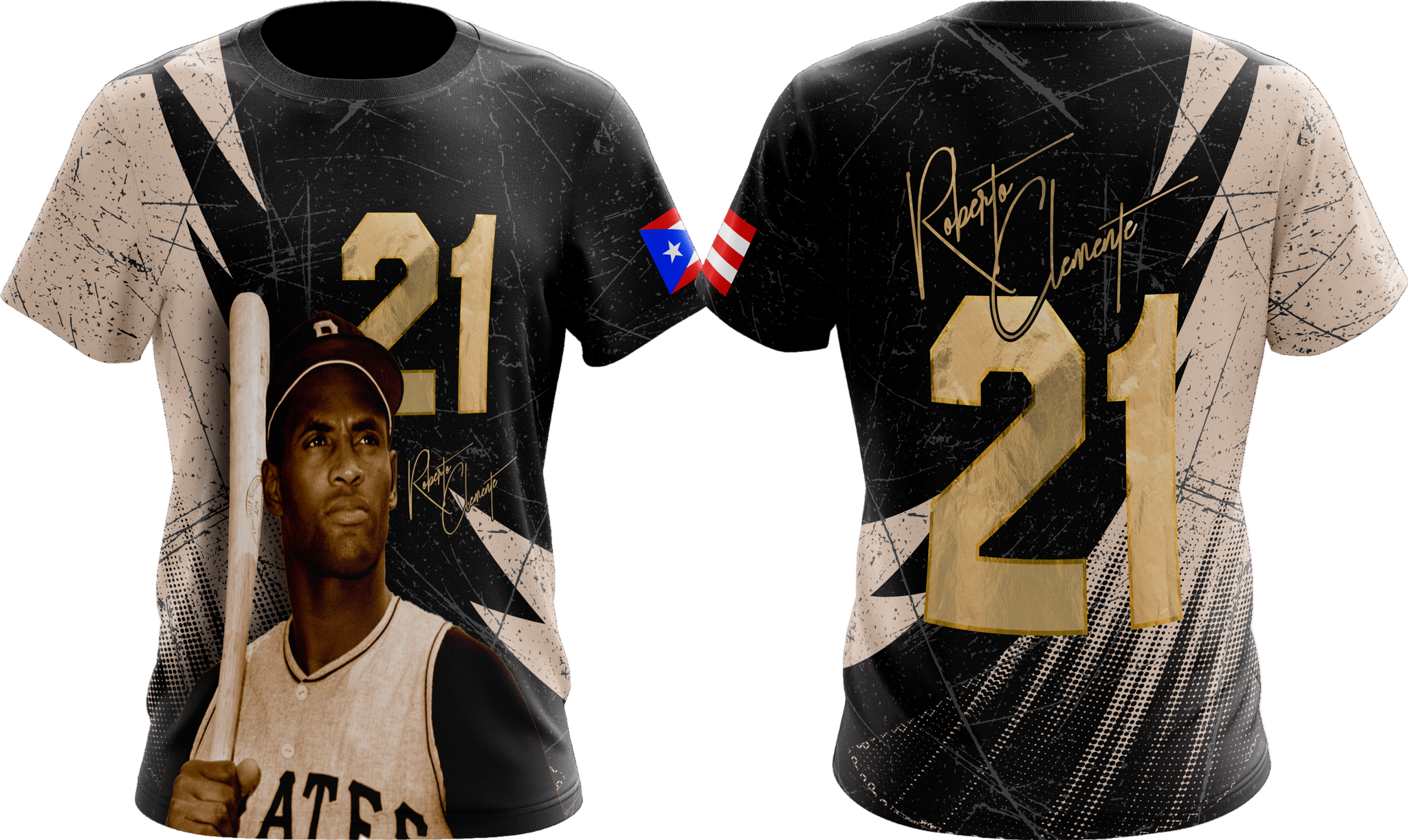 Colección 21 – Edición 2025 | Camiseta Roberto Clemente