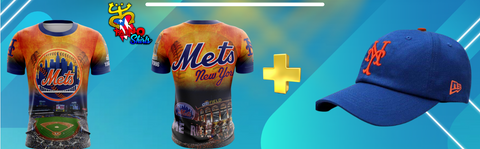 Mets T Shirt & Hat Bundle