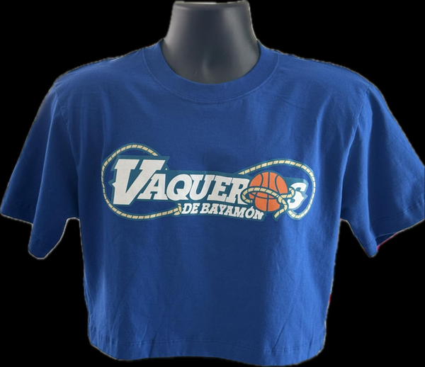 Camiseta Vaqueros de Bayamón - Azul Royal - Cuello Redondo Regular