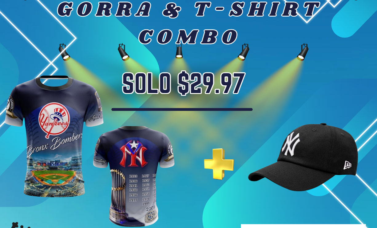 Yankees T Shirt & Hat Bundle