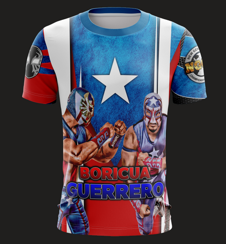 Boricua Guerrero Oficial NGCW T Shirt
