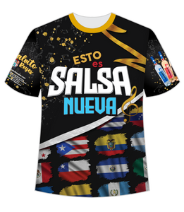 Esto es Salsa Nueva T-Shirt Oficial - Edwin "El Calvito" Reyes