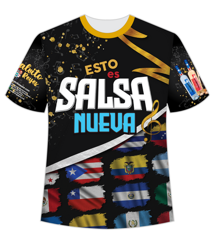 Esto es Salsa Nueva T-Shirt Oficial - Edwin "El Calvito" Reyes