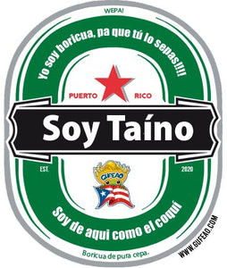 Calcomania Soy Taino