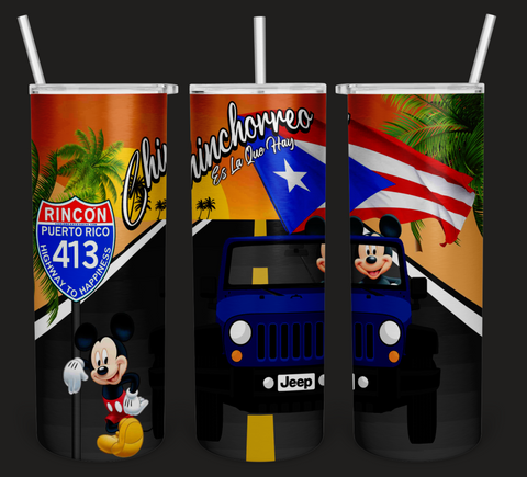 Vaso Oficial del Chinchorreo 2022 con Mickey