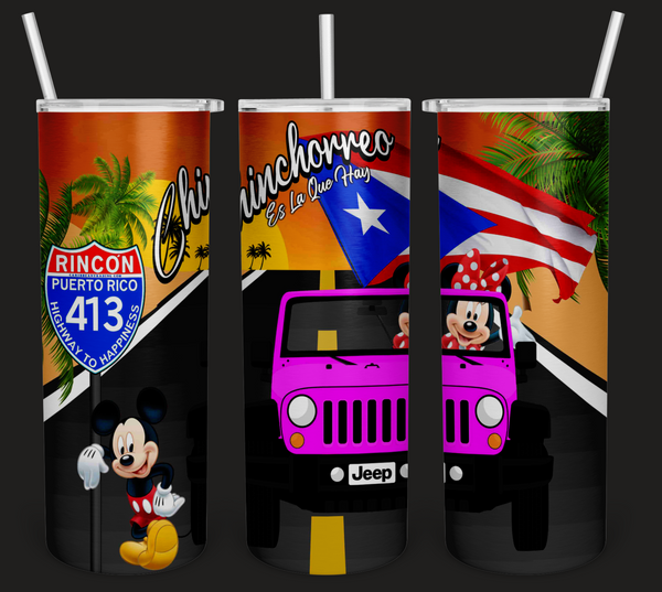 Vaso Oficial de Chinchorreo 2022 Con Minnie