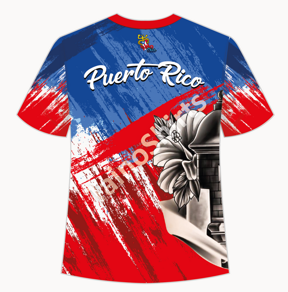 *Coqui y Puerto Rico Unisex Dry Fit Shirt